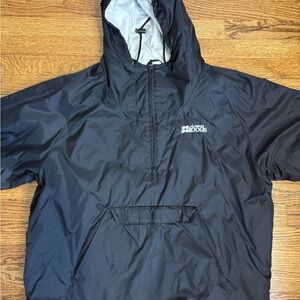 Charles River Apparel Black Raincoat
